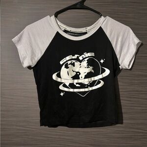 Cute Black Crop Top